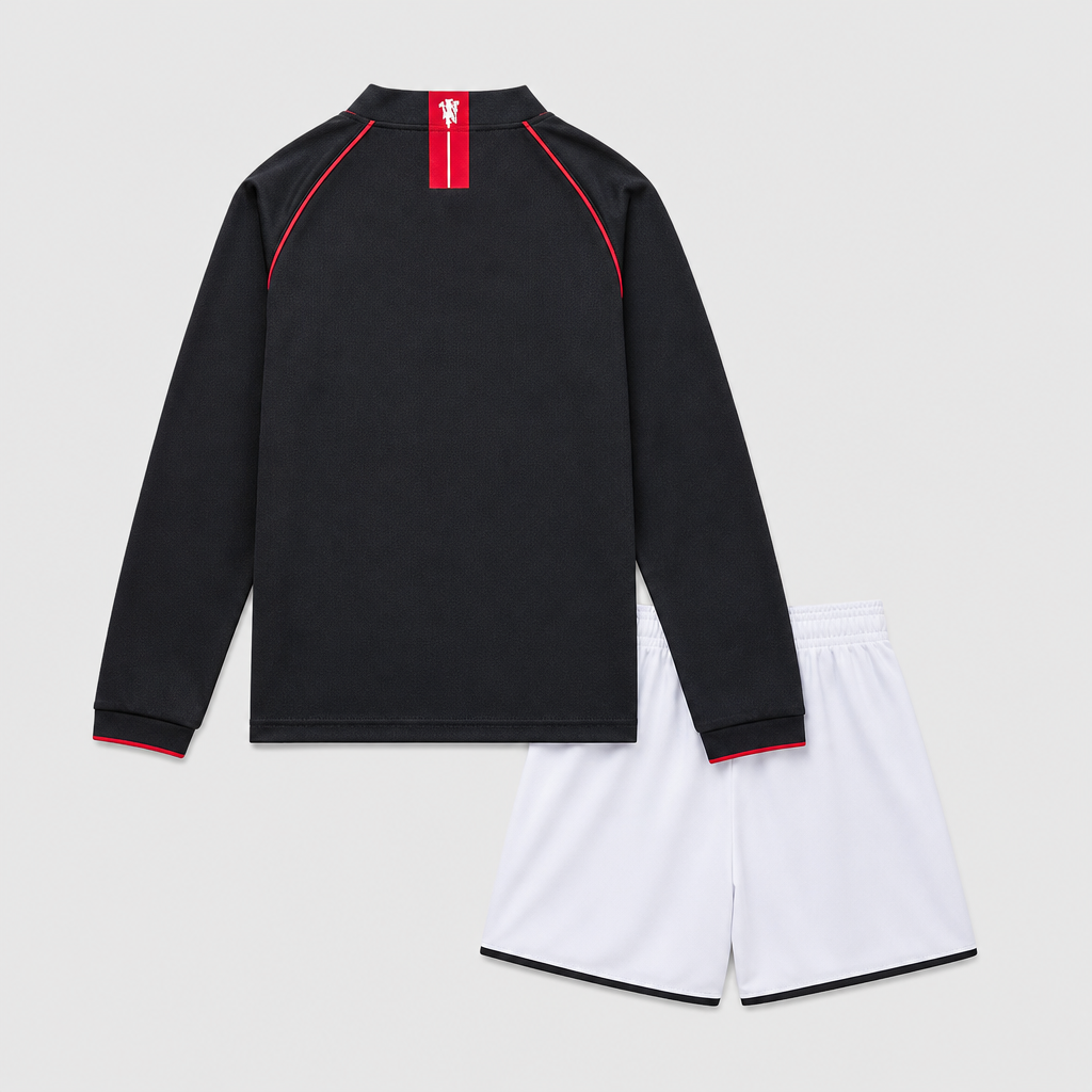 Retro Away 2007/08 Kids Long Sleeve Shirt Kit - Back