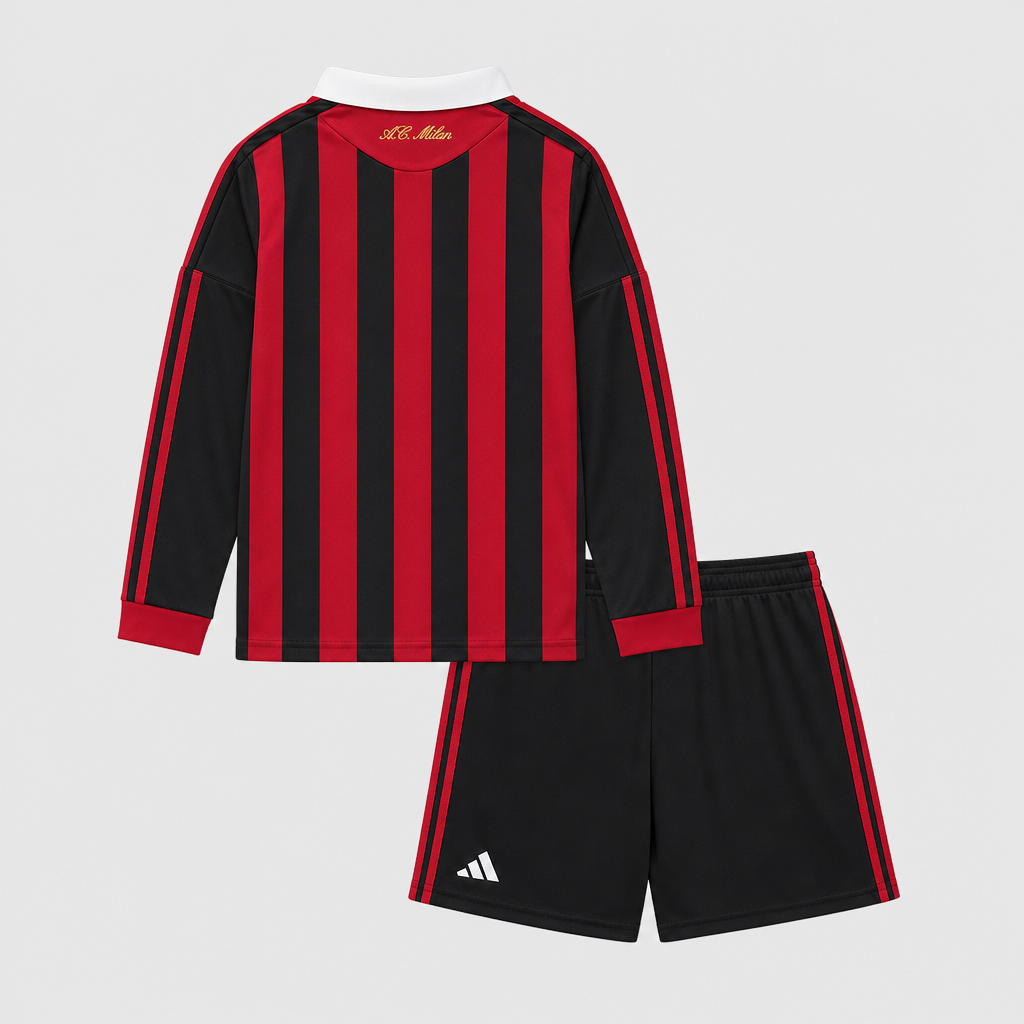 Retro Home 2009/10 Kids Long Sleeve Shirt Kit - Back