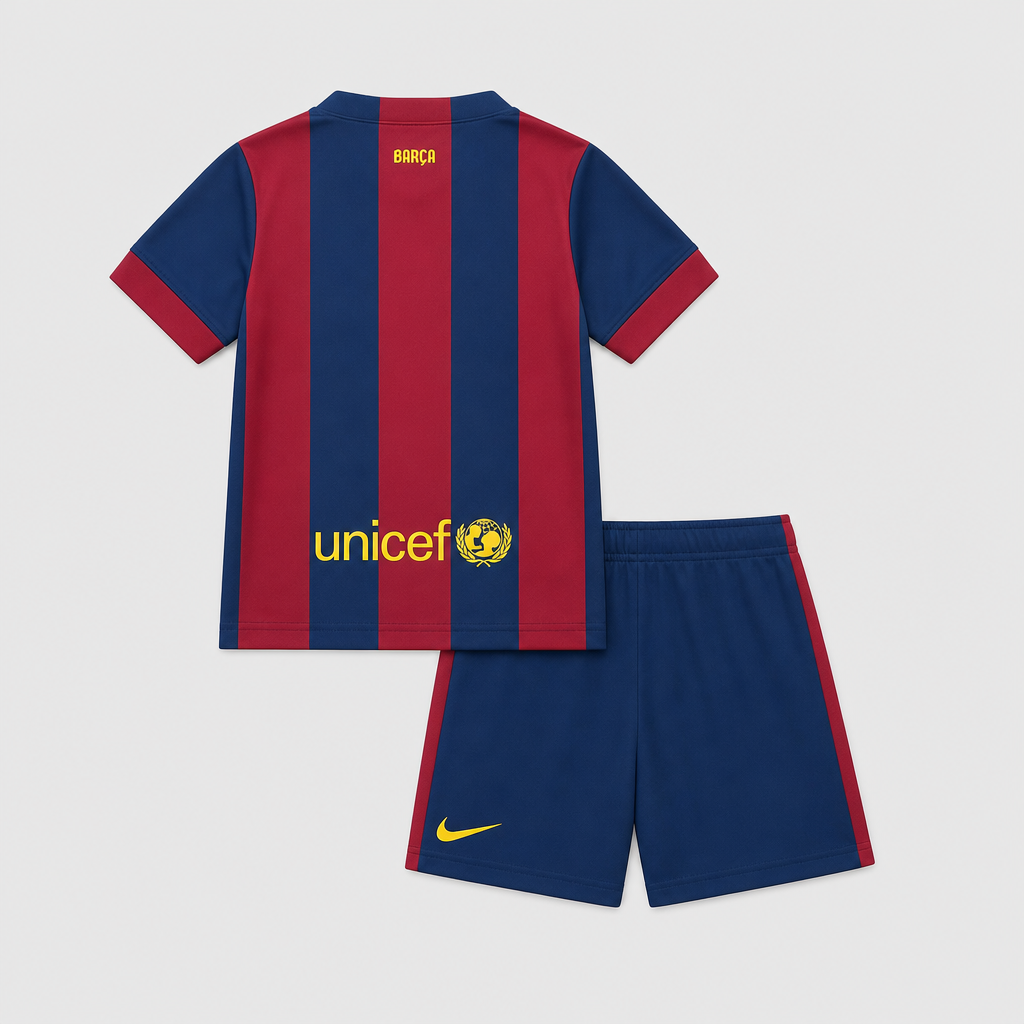 Retro Home 2014/15 Kids Shirt Kit - Back
