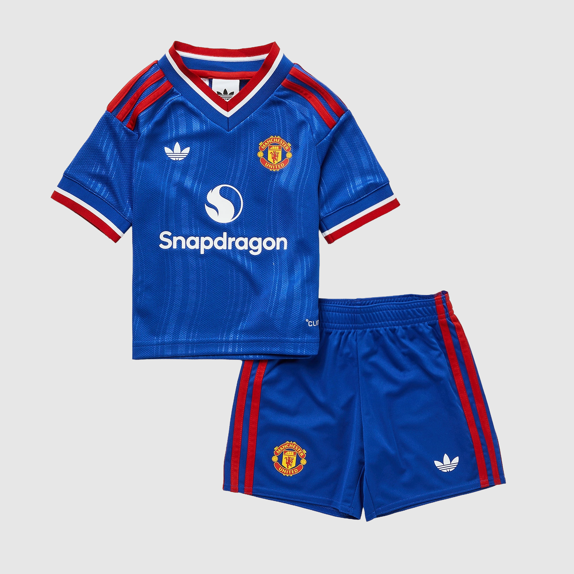 Away 26/27 Kids Shirt Kit - Front