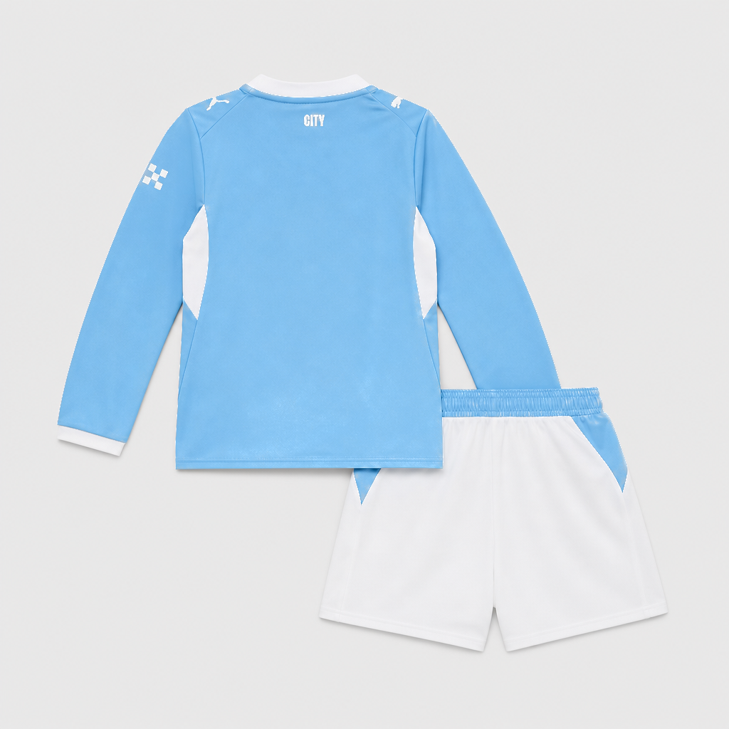Home 26/27 Kids Long Sleeve Shirt Kit - Back