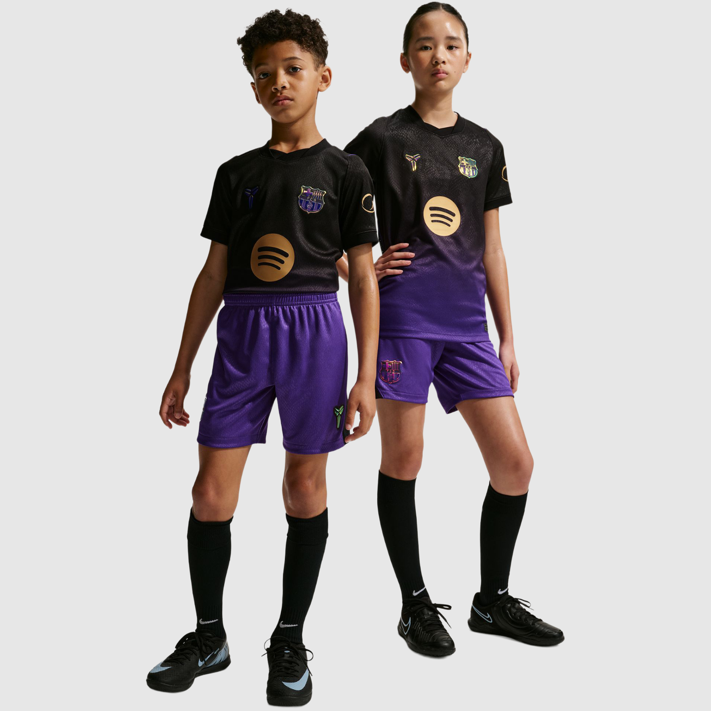 Away 26/27 Kids Shirt Kit - Model Front