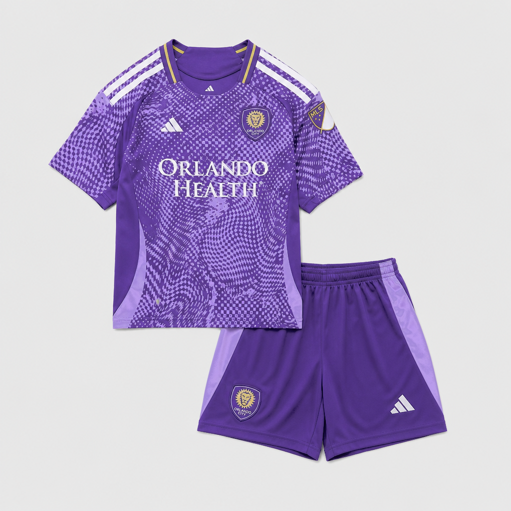 Home 25/26 Kids Shirt Kit - Front