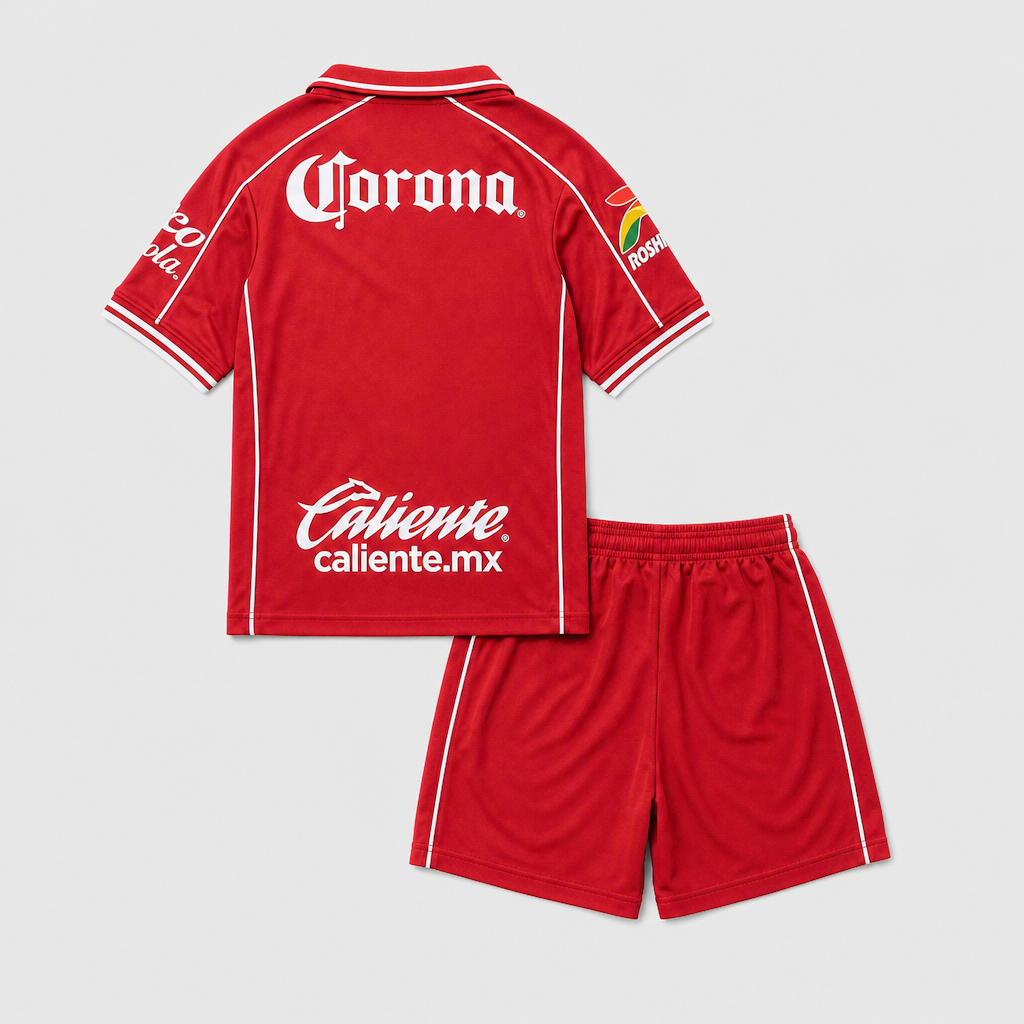 Home 26/27 Kids Shirt Kit - Back
