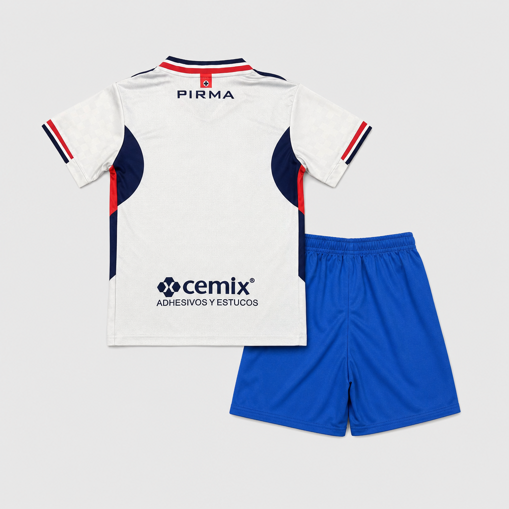 Away 25/26 Kids Shirt Kit - Back