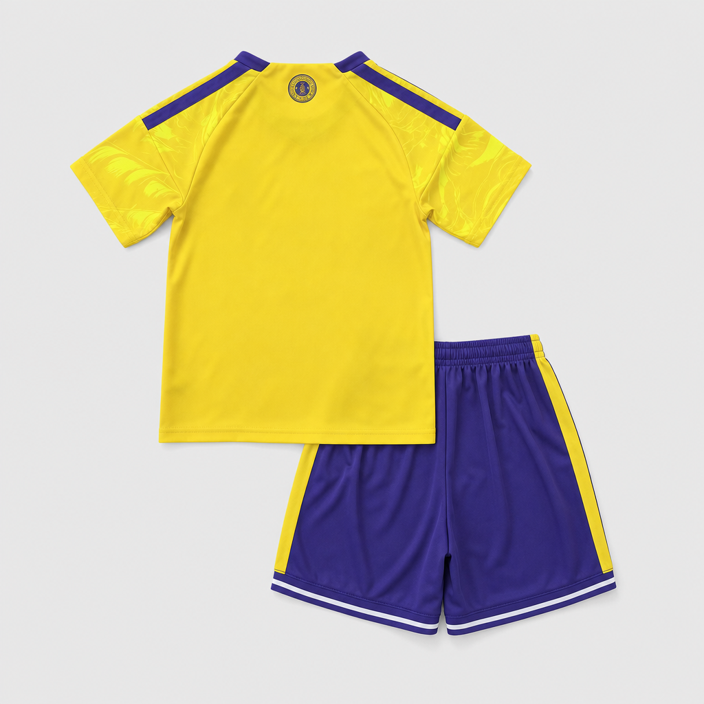 Away 26/27 Kids Shirt Kit - Back
