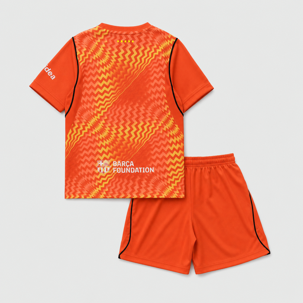 Goalkeeper 3 26/27 Kids Shirt Kit - Back