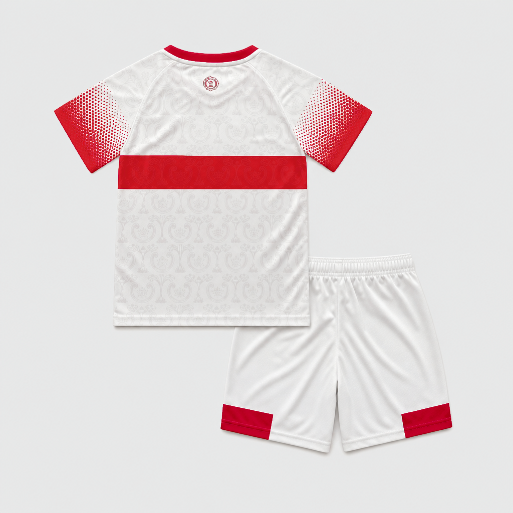 Home 26/27 Kids Shirt Kit - Back
