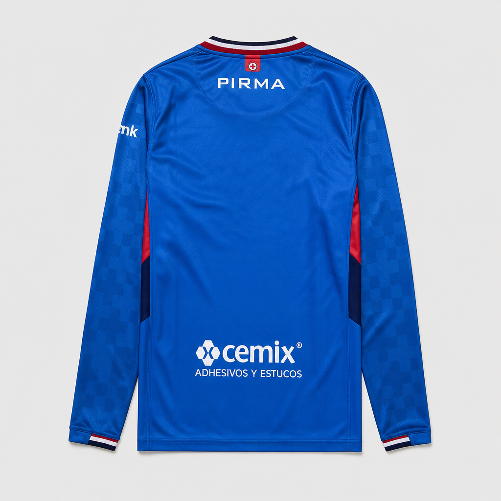 Home 25/26 Men's Long Sleeve Shirt - Back