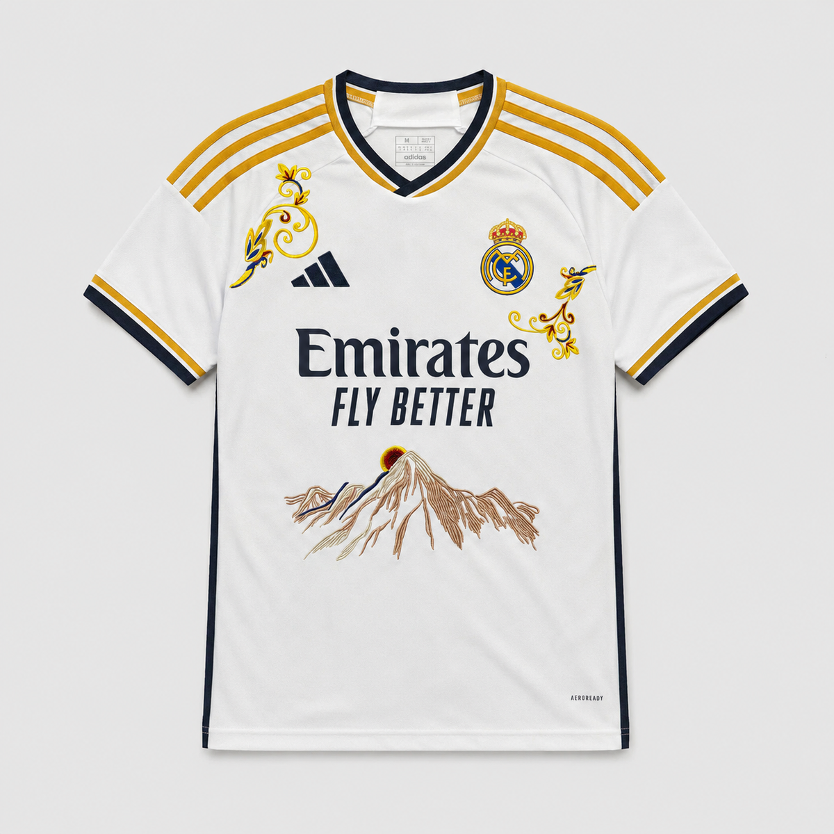 Embroidered Home 23/24 Men's Shirt - Front