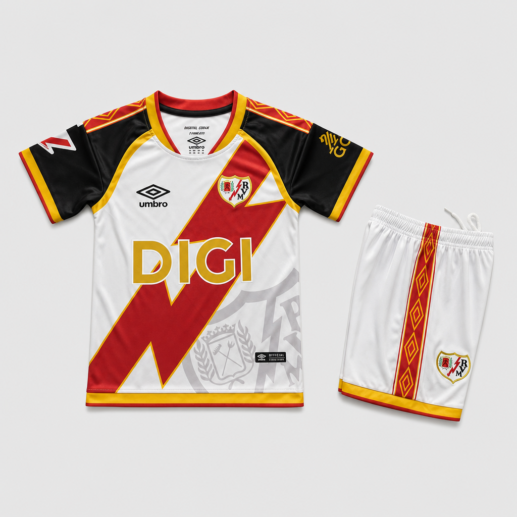 Home 26/27 Kids Shirt Kit - Front