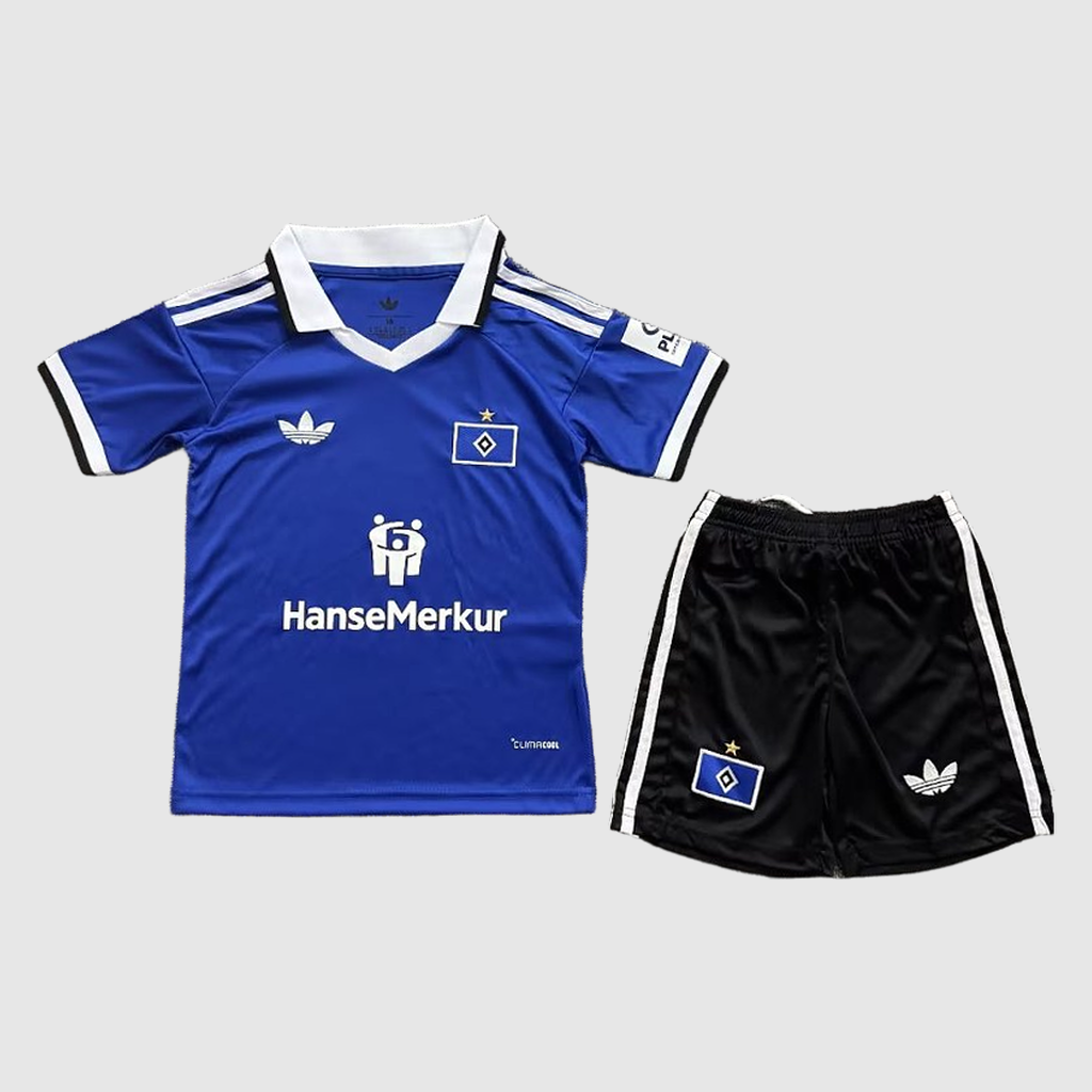 Away 26/27 Kids Shirt Kit - Front