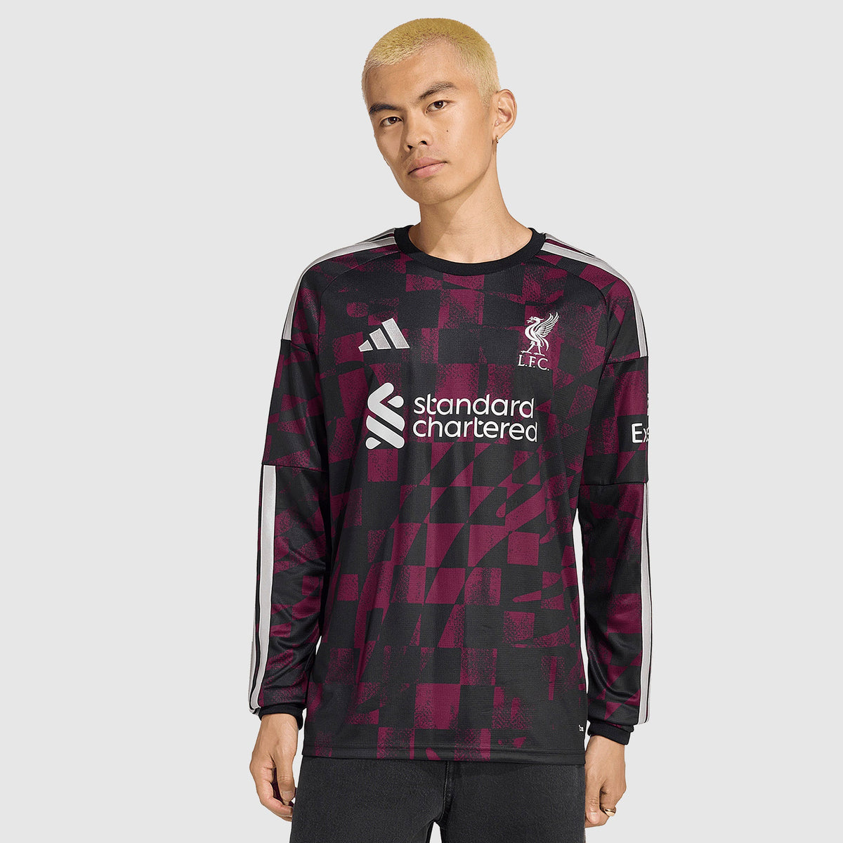 Third 26/27 Men's Long Sleeve Shirt - Model Front