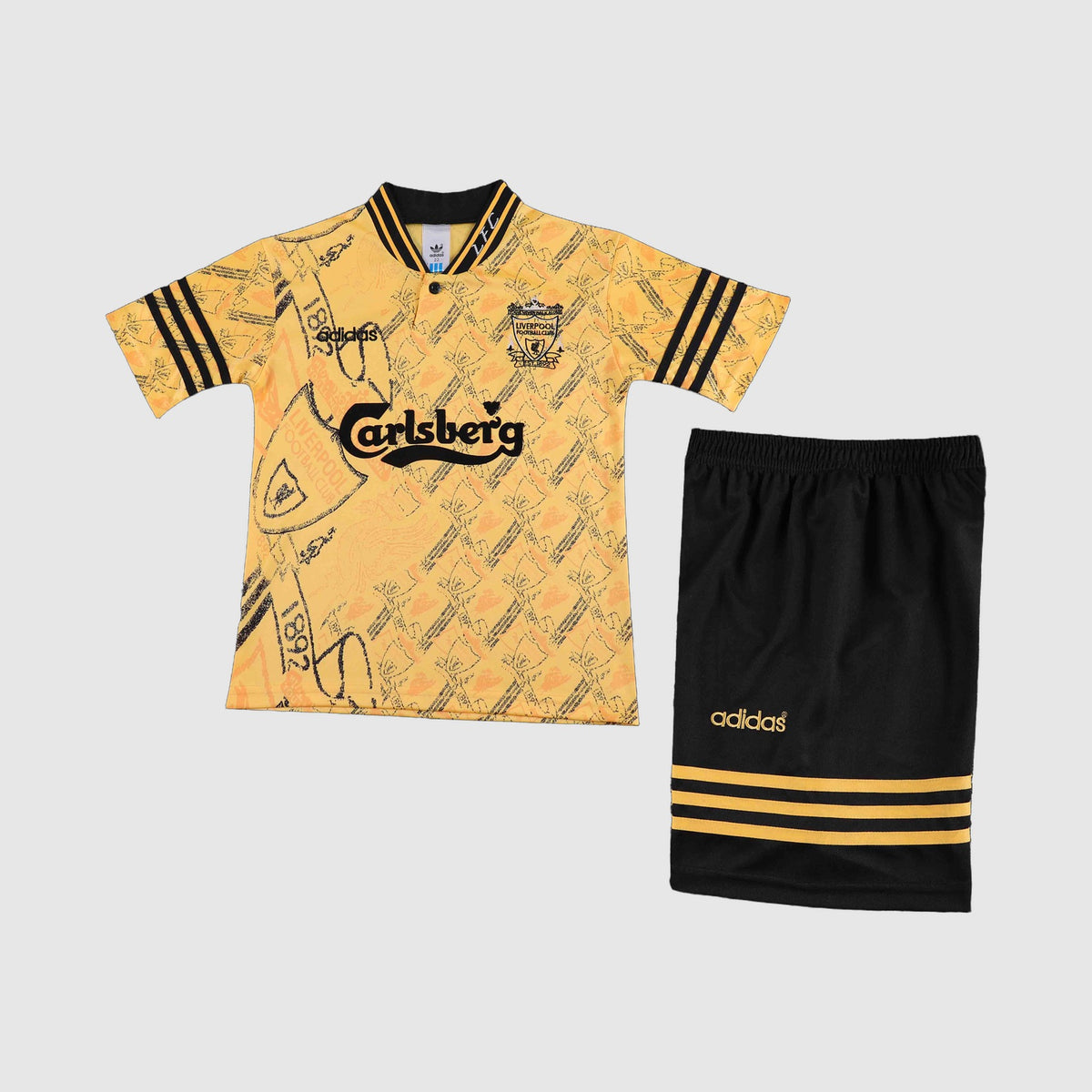 Retro Third 1994/96 Kids Shirt Kit - Front