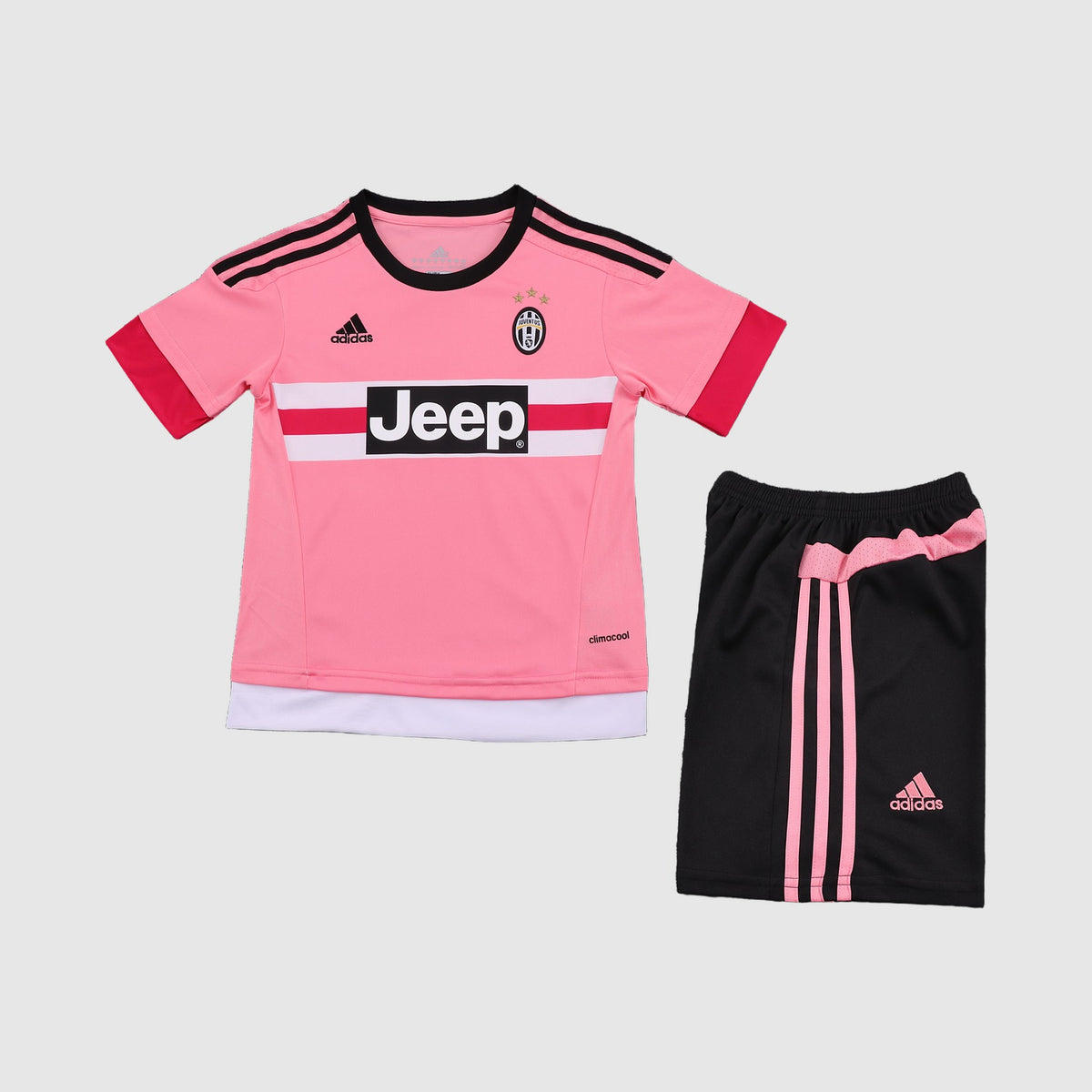 Retro Away 2015/16 Kids Shirt Kit - Front