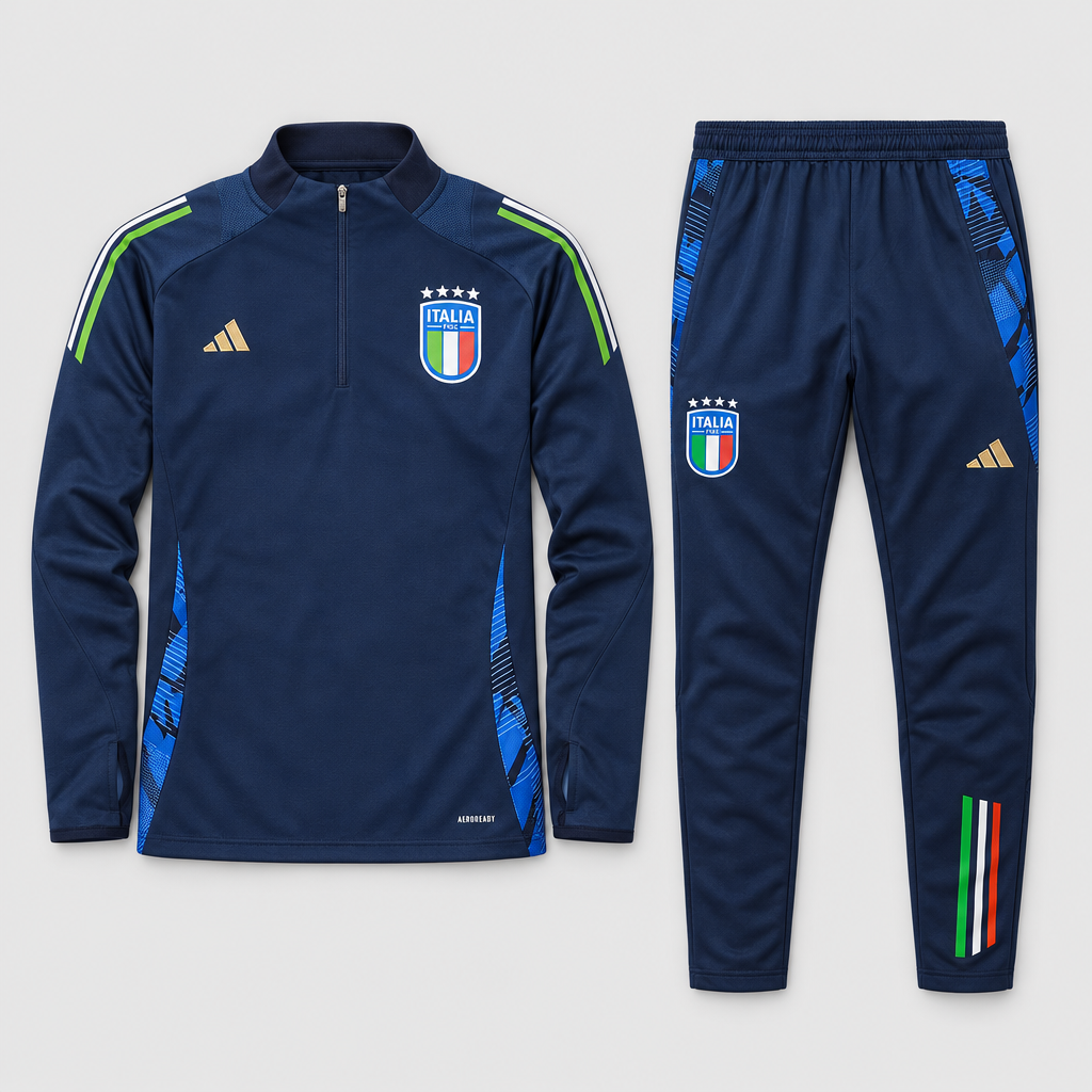Half-Zip 24/25 Tracksuit Kit - Front