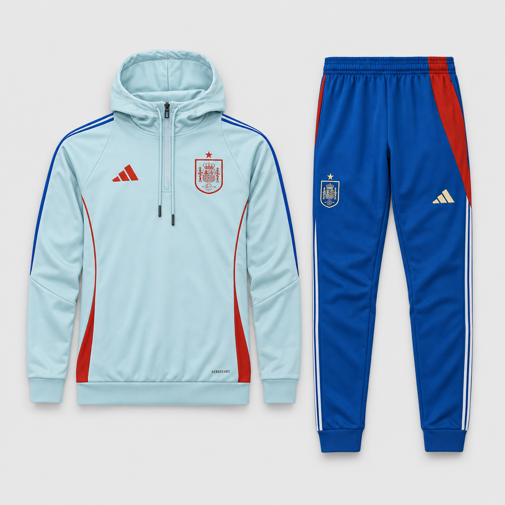 Hooded 24/25 Tracksuit Kit - Front