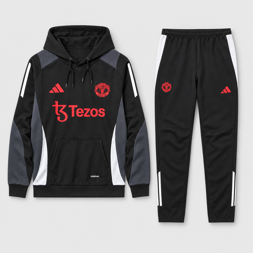 Hooded 24/25 Tracksuit Kit - Front