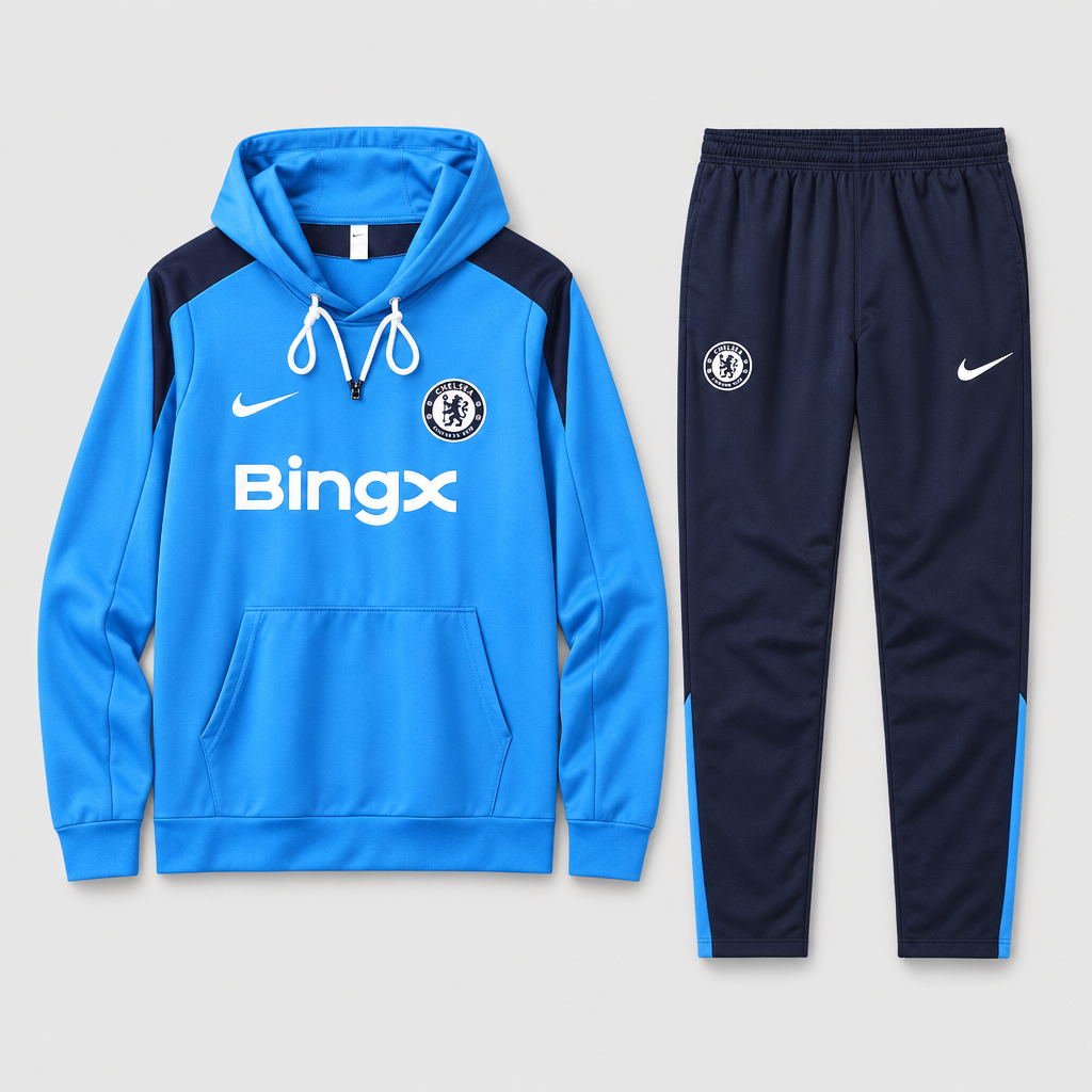 Hooded 24/25 Tracksuit Kit - Front