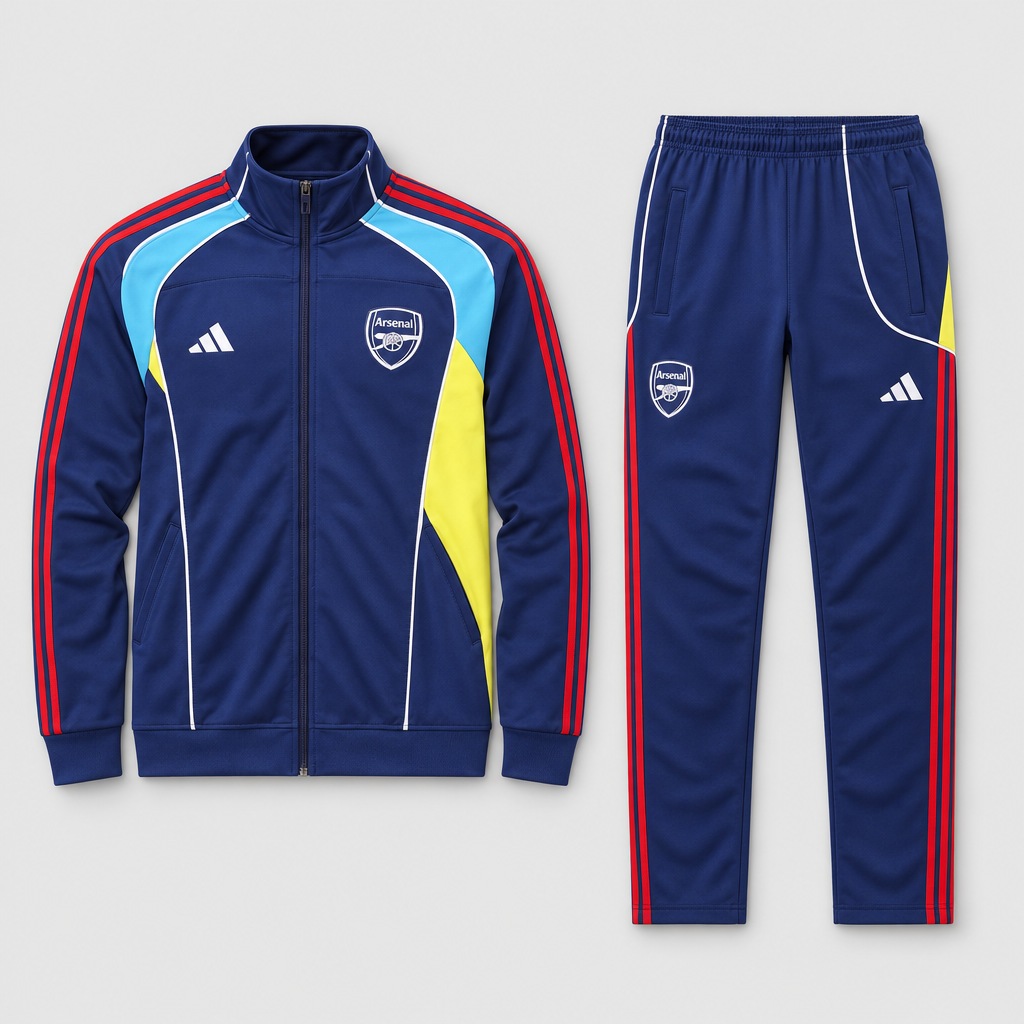 Full-Zip 25/26 Tracksuit Kit - Front