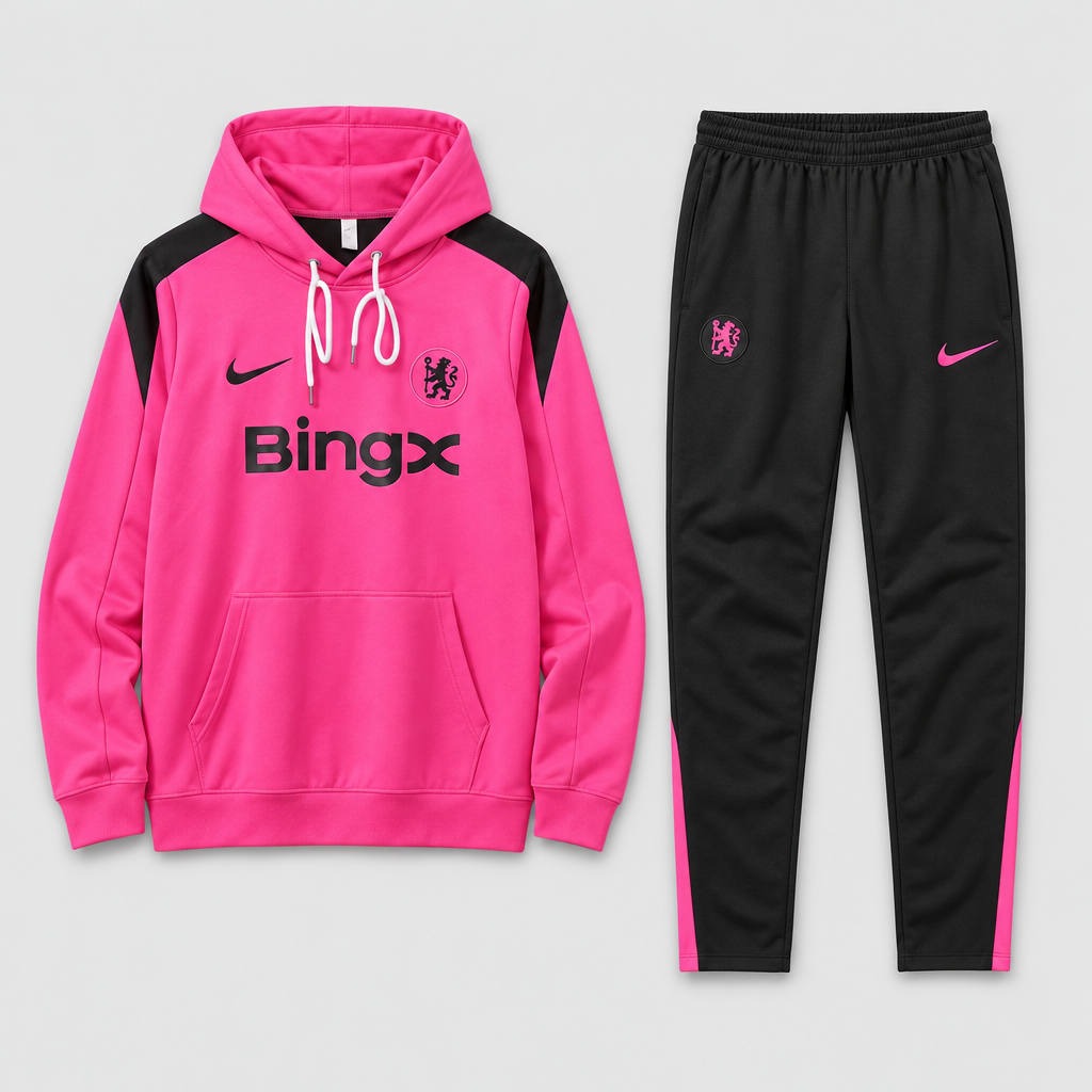 Hooded 24/25 Tracksuit Kit - Front