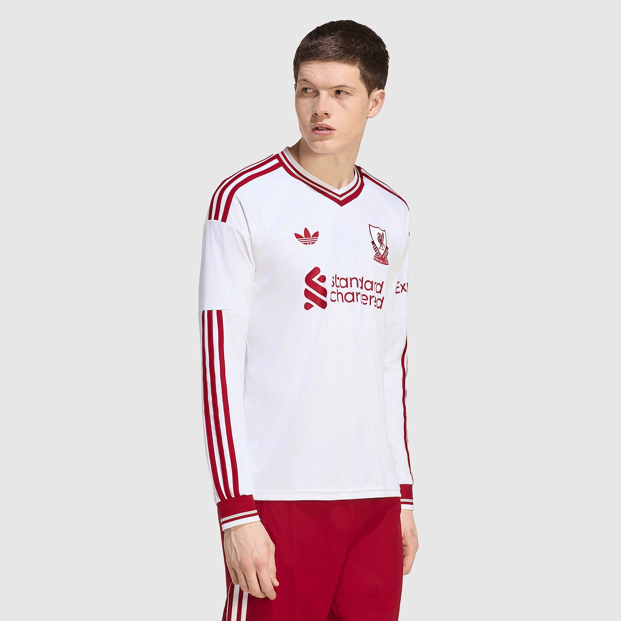 Away 26/27 Men's Long Sleeve Shirt - Model Front