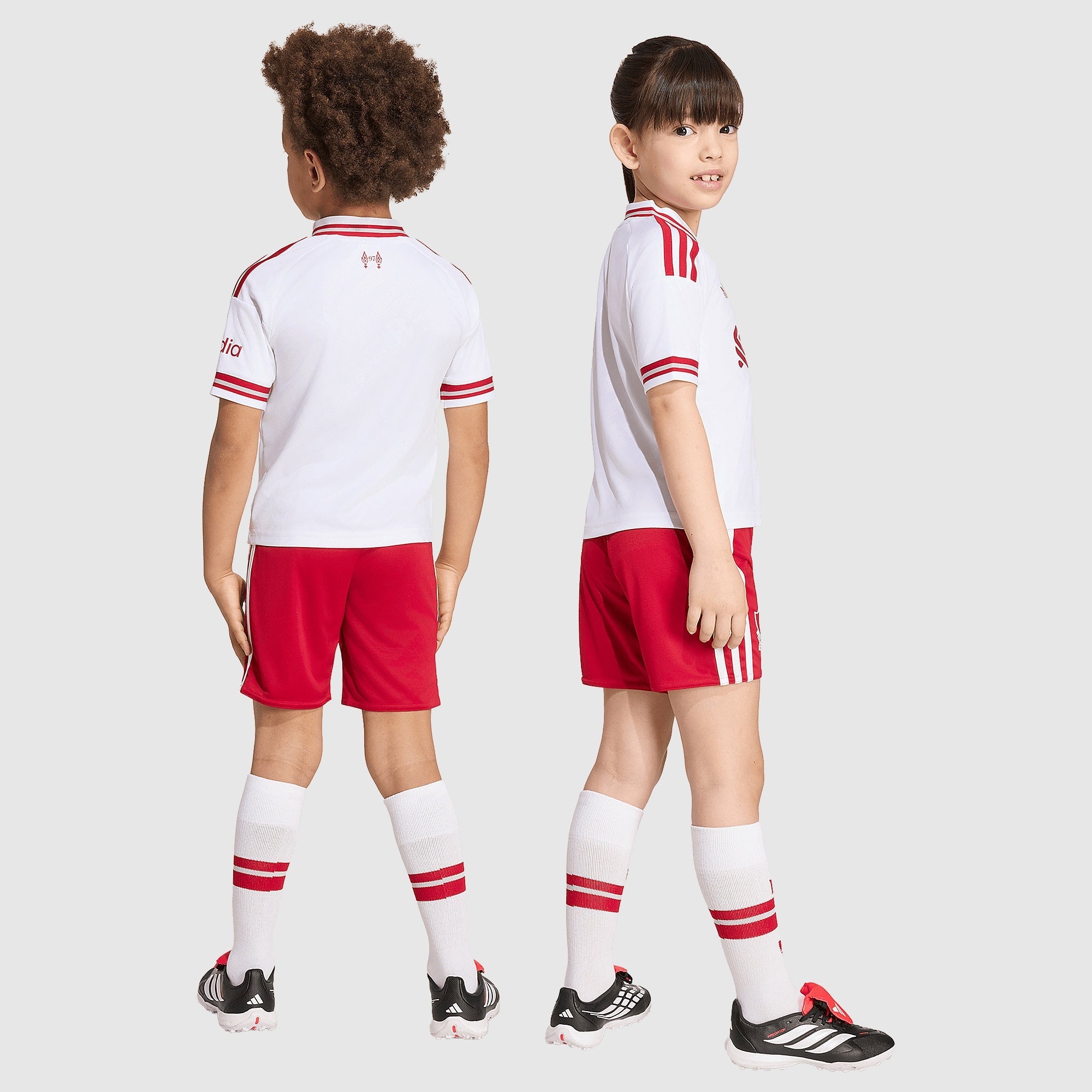 Away 26/27 Kids Shirt Kit - Model Back