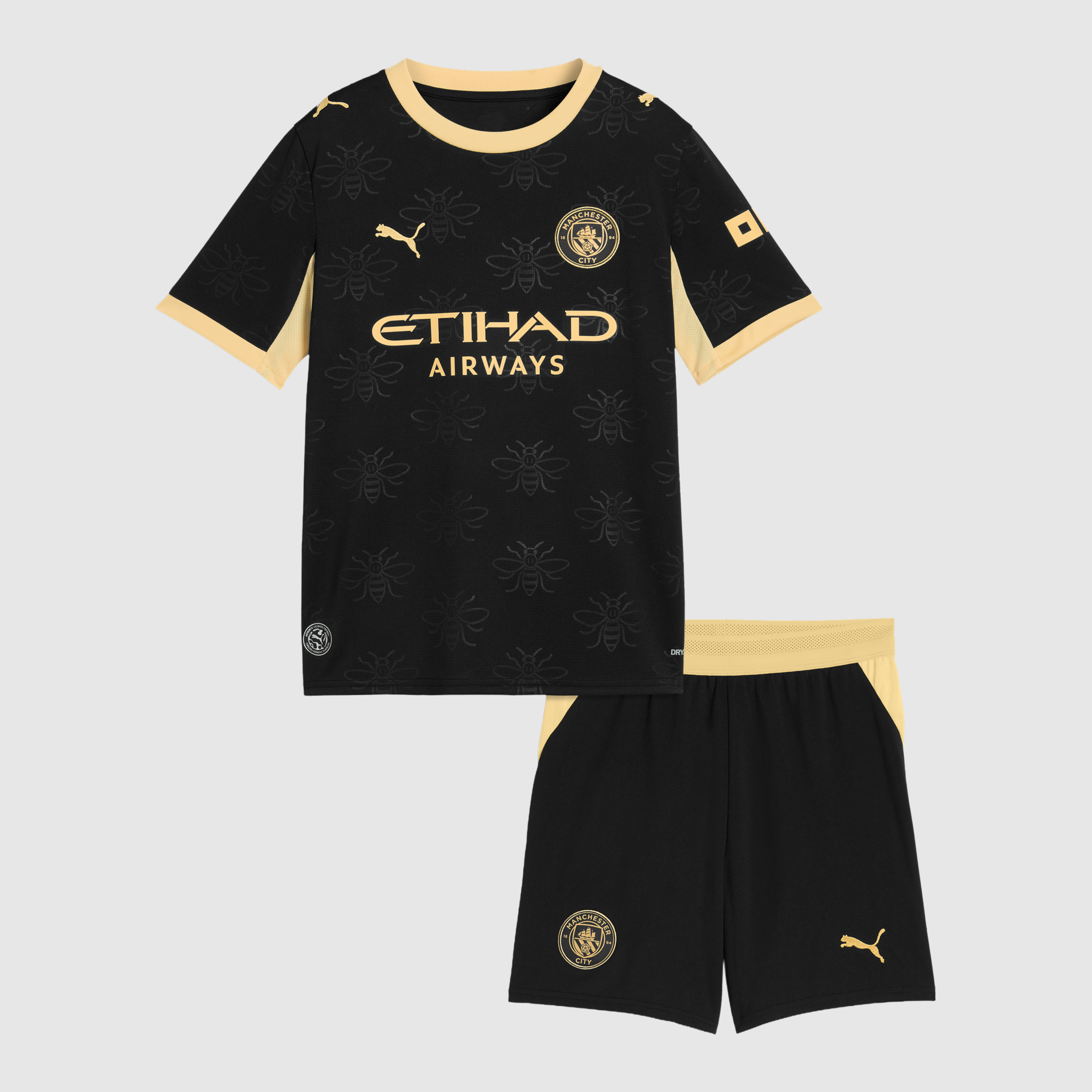 Away 26/27 Kids Shirt Kit - Front